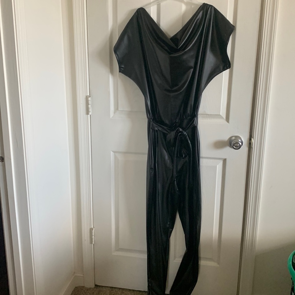 FN PU JUMPSUIT 🖤